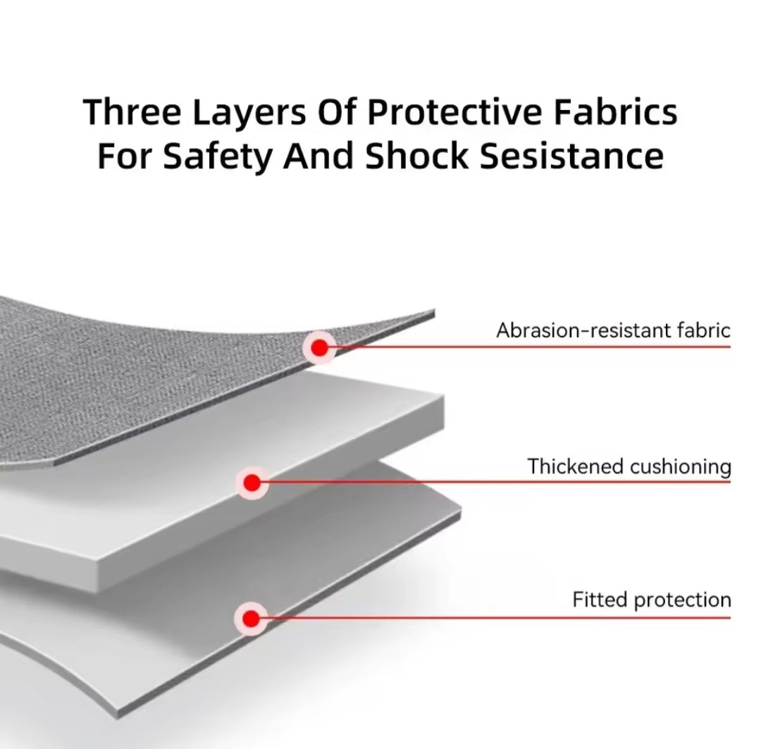 Tablet Handbag Case 9-13 Inch Tablet for 2024 New iPad Air 11/13 Protective Travel Bag