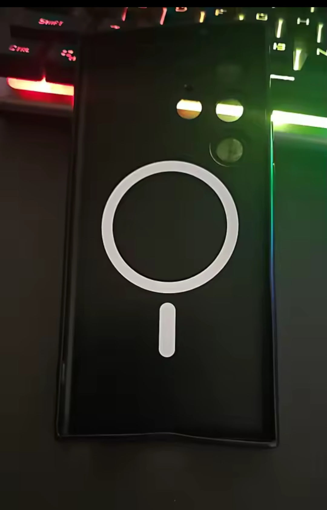 Luxury Wireless charging soft silicone for Magsafe case For Samsung Galaxy S25, S24, S23 Ultra Plus Matte Shockproof cover.