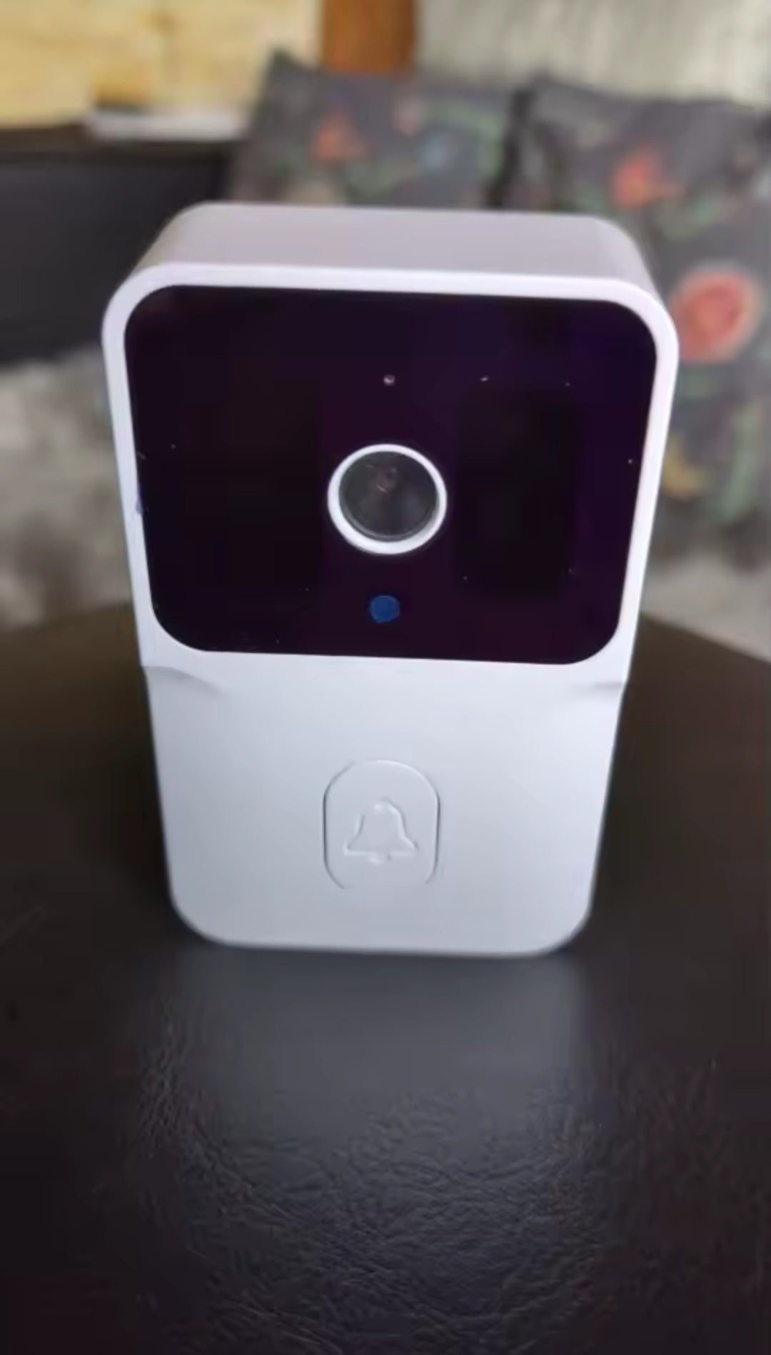 Tuya WiFi Video Doorbell Smart Home Door Bell Wireless Rechargeable Battery Outdoor HD Camera Two-way Audio Visual Doorbell.