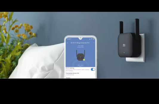 Xiaomi Repeater WiFi Pro Mi Amplifier Network Expander Router Power Extender Rotedor 300M 2.4G 2 Antenna for Router Home office.