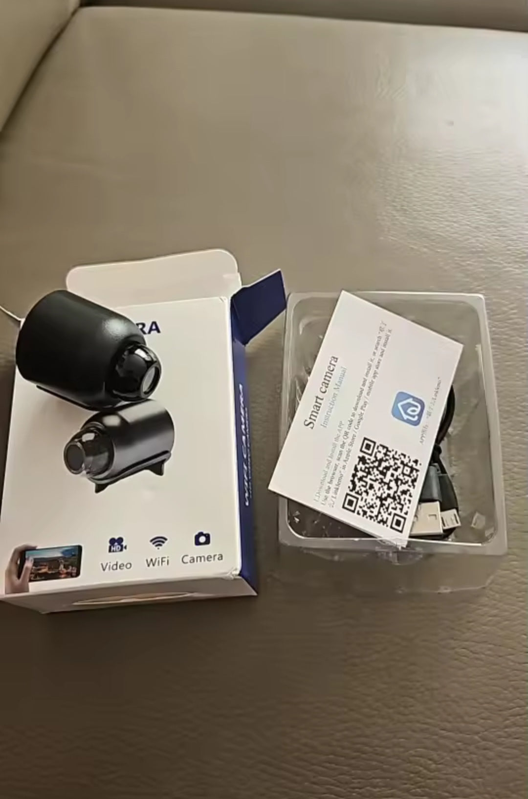 1080P HD Mini WiFi Camera Indoor Safety Security Surveillance Monitor Night Vision Camcorder.