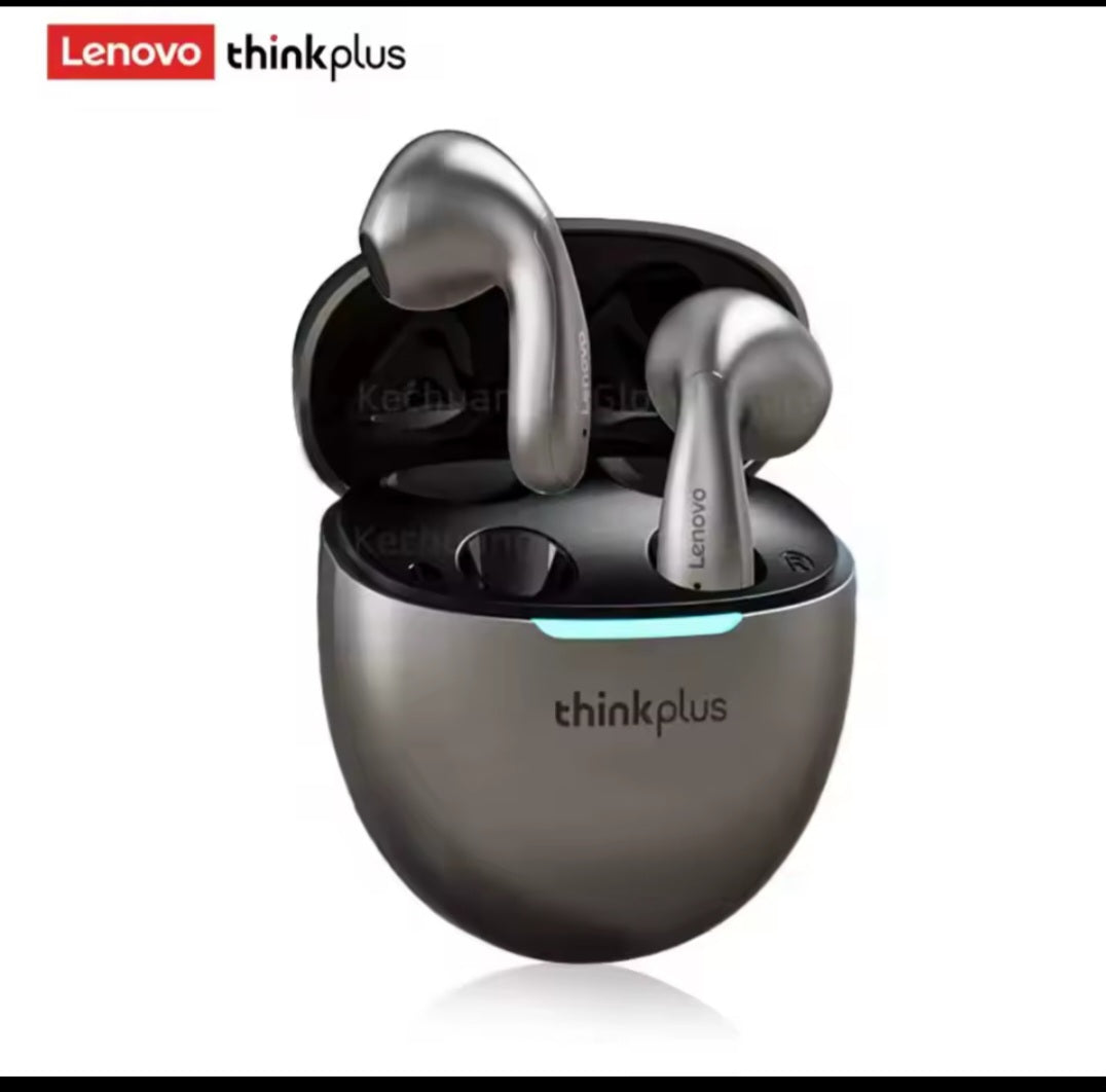 2025 Lenovo LP48 TWS Wireless  Bluetooth Headset Half in Ear Noise reduction.