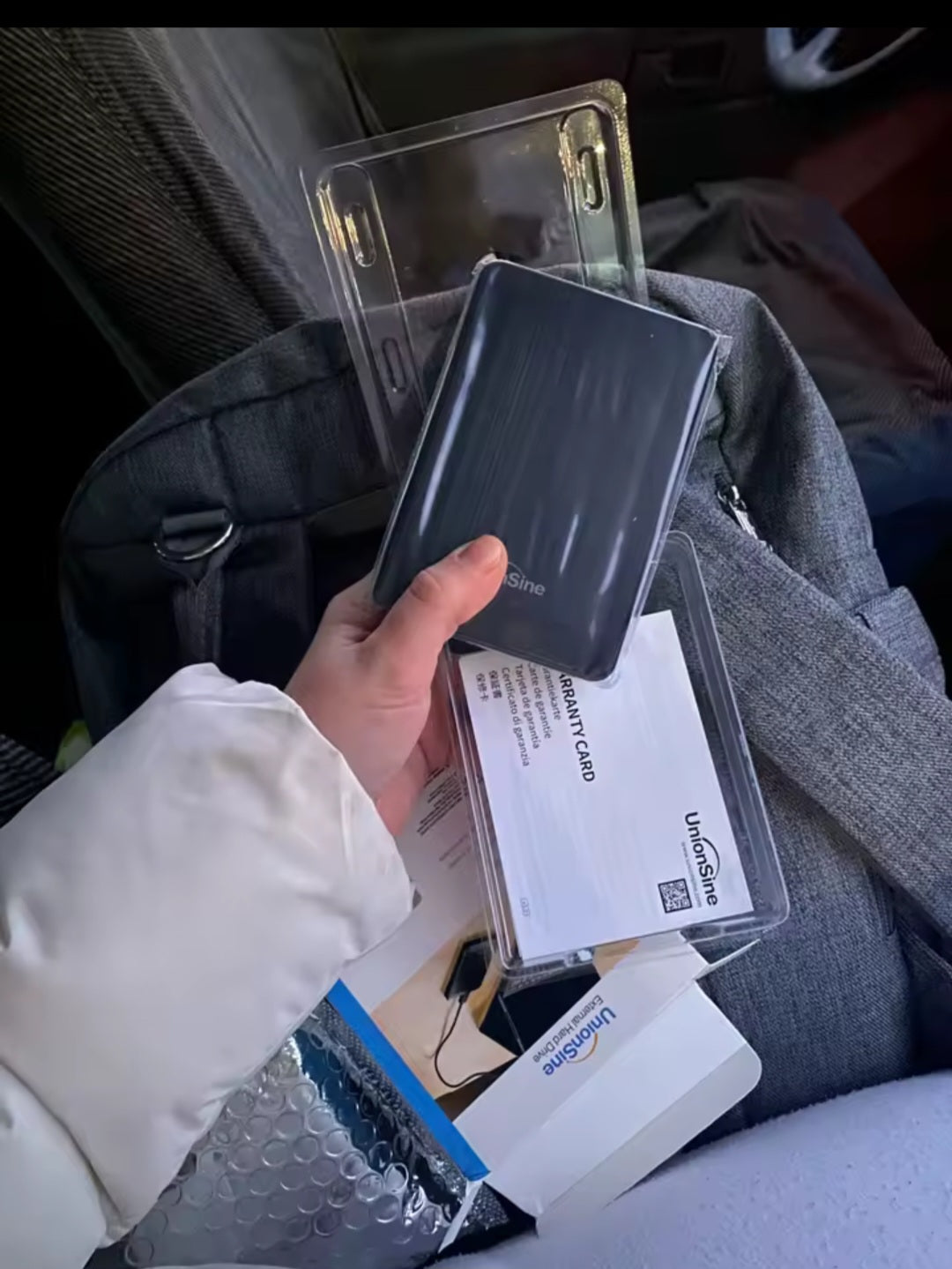 UnionSine HDD 2.5 Portable External Hard drive 500 GB Suitable for PC, Laptop Mac/Mac book.